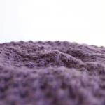 Beret knitted in lavender, ..